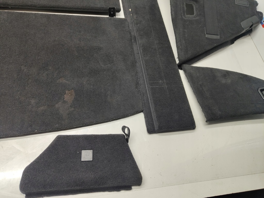 фото №6, Bmw 5 gt f07 обивка багажника обшивки пол обшивка комплект