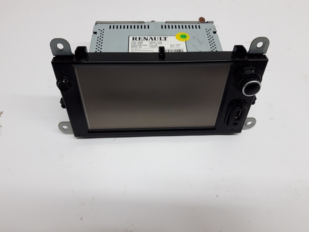 фото №1, Renault clio iv монитор экран сенсорный радио lcd