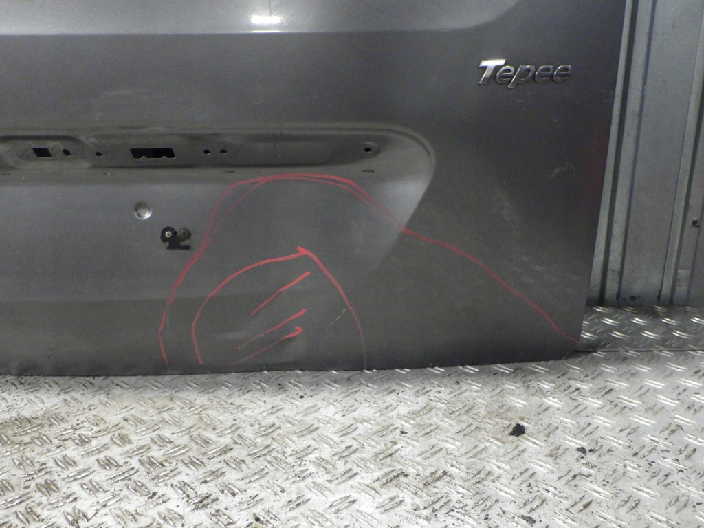 фото №7, Крышка багажника задняя багажника partner tepee