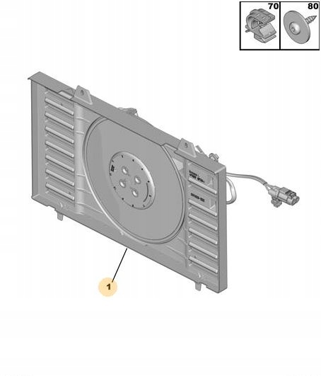 фото №3, Вентилятор двигуна peugeot 208 2008