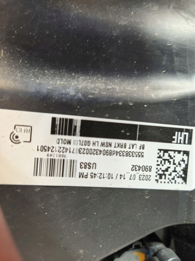 Bmw x7 g07 lci lift mpakiet бампер передній carbonschwarz 416 камера pdc Доставка