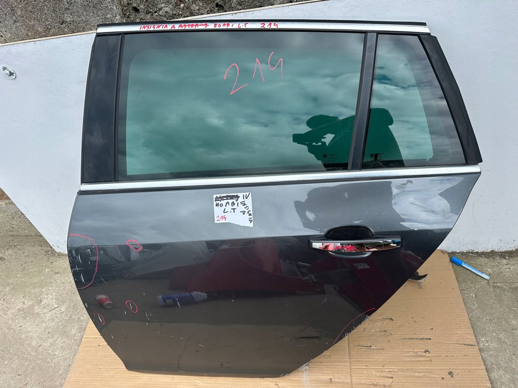 фото №1, Двері ліва задня лівий opel insignia a kombi задні