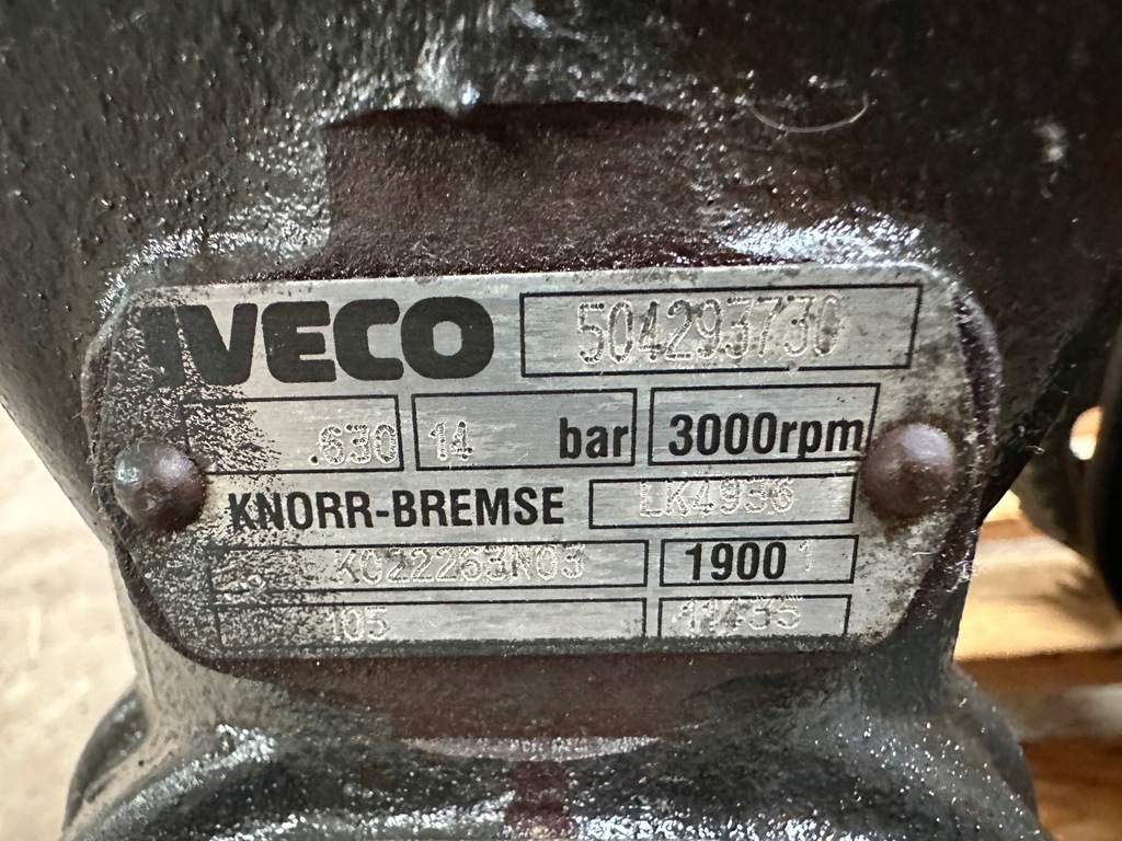 фото №6, Компрессор компрессор воздуха cursor iveco stralis hi-way 504293730