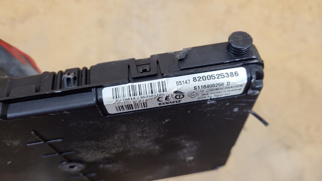 фото №4, Модуль bsi renault megane scenic ii 2 03- 8200525386