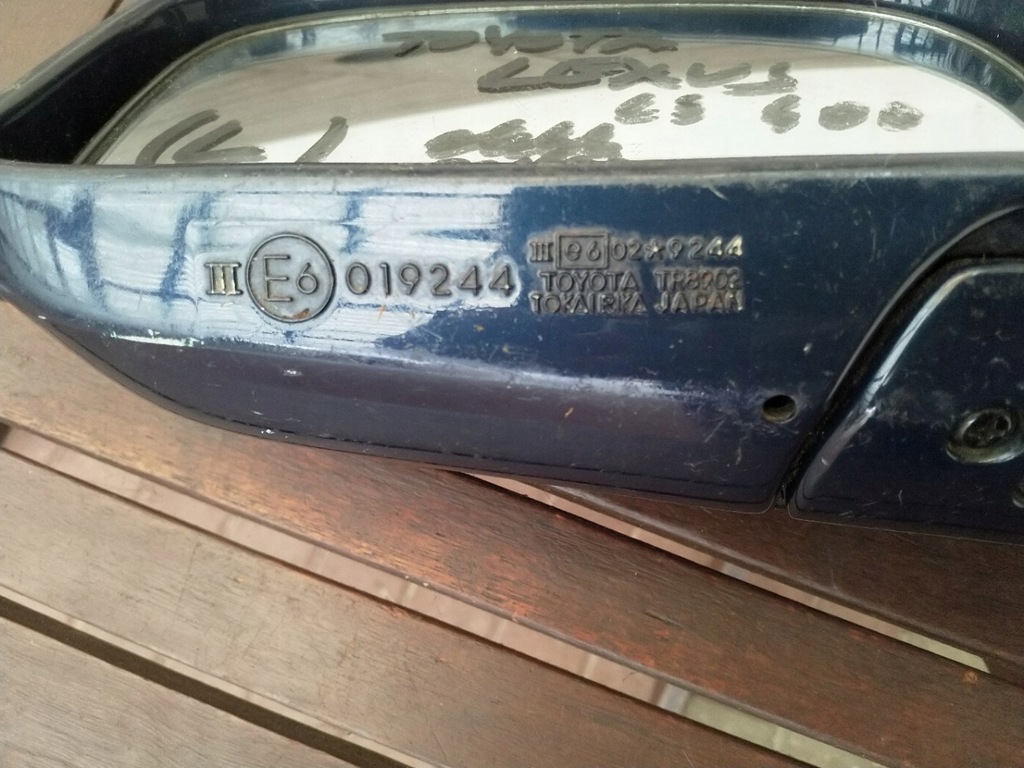 фото №16, Зеркало lexus ls 400 do 1994 roku оригинал europa l/p производство japan 9pin