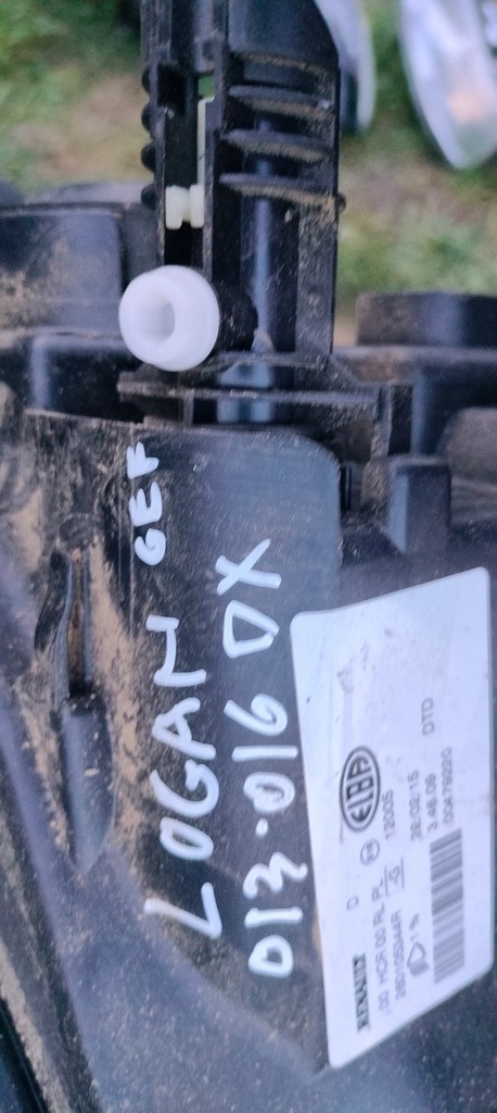 фото №7, Dacia sandero logan ii lift правая лампа передняя 260105344r europa