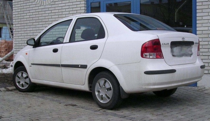 Daewoo kalos 2002-2005 седан накладки бічний двері Доставка