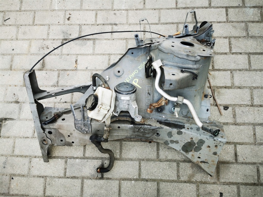 фото №1, Nissan murano z51 лонжерон четверть правая перед