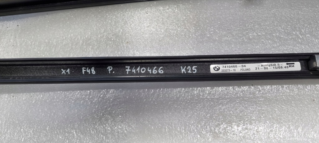 Bmw x1 f48 рейлінги рейлінг дахові shadowline комплект 7410465 7410466 Київ