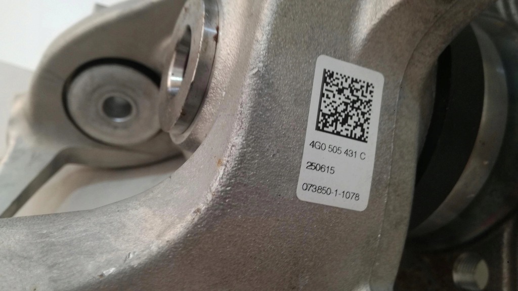 фото №9, Audi a6 a7 4g c7 поворотный кулак левый задняя 4g0505431c