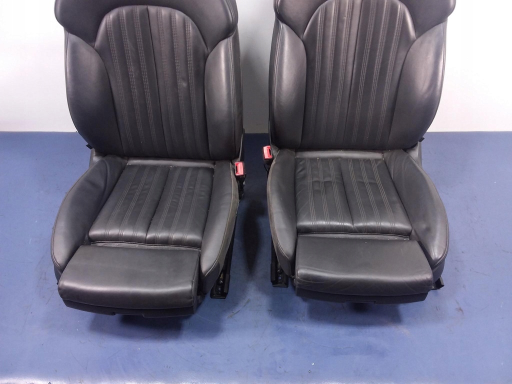 фото №11, Audi a7 i 4g сиденья заднее сиденье комплект кожаный s-line