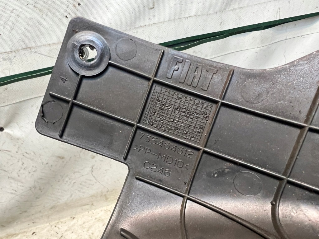 фото №4, Fiat 500 lift 15- защита пластик заглушка eu