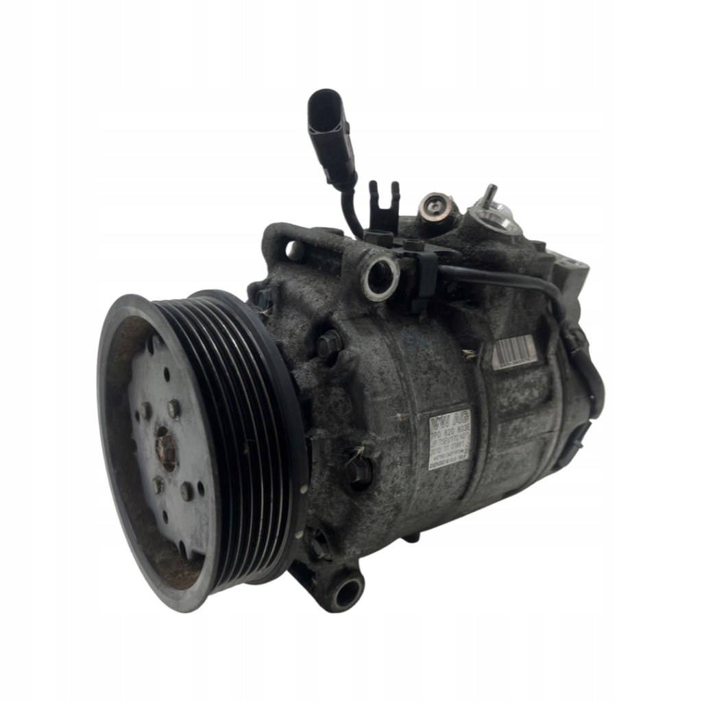 фото №1, Компрессор кондиционера vw touareg 7p исправна !