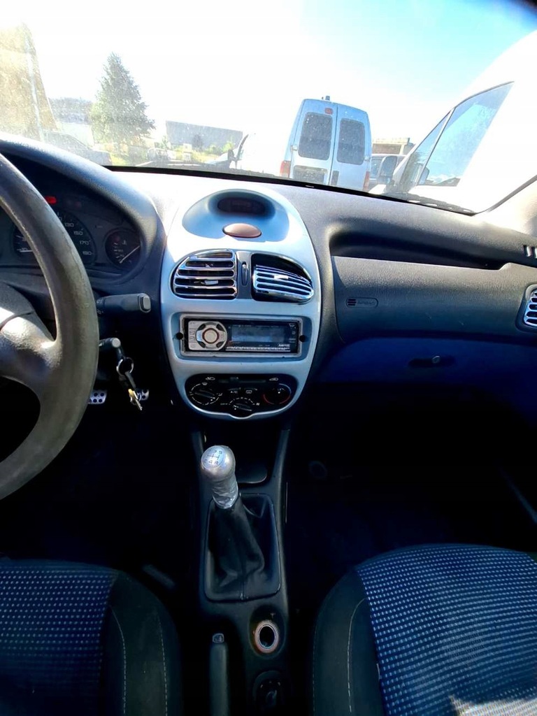 фото №9, Peugeot 206 панель управление кондиционер переключатели отопления 2001 1.