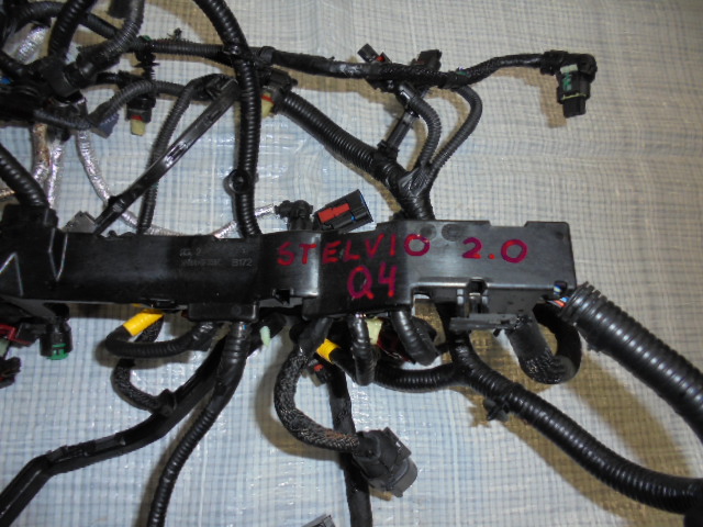 фото №2, Електропроводка джгут двигуна alfa romeo stelvio 2.0