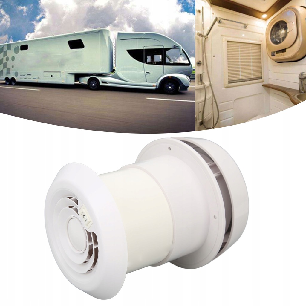 фото №14, Вентилятор wyciągowy крышный dc12v rv bezgłoś