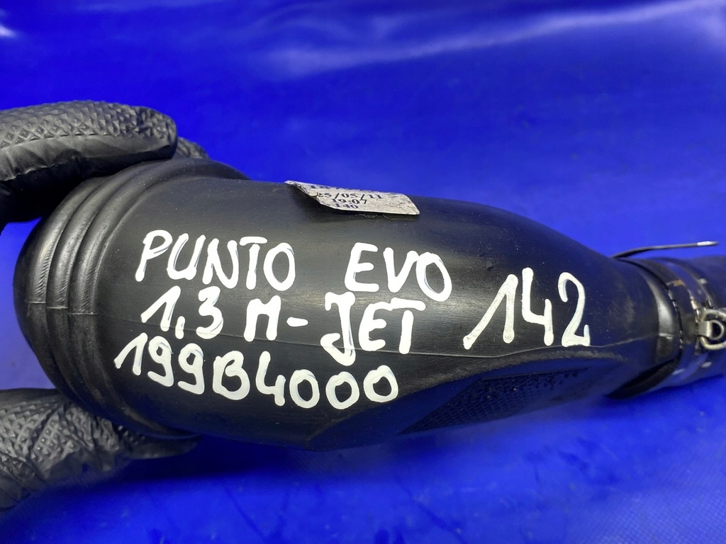 фото №11, Труба воздухозаборник воздуха punto evo 1.3 multi-jet 199b4000 51879778