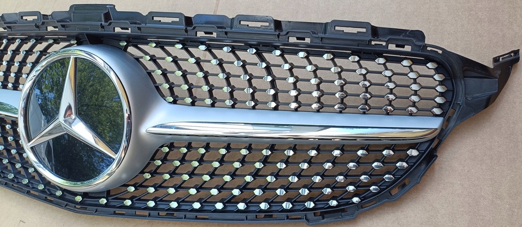 фото №4, Mercedes c-klasa w205 решітка радіатора решітка радіатора diamant lift