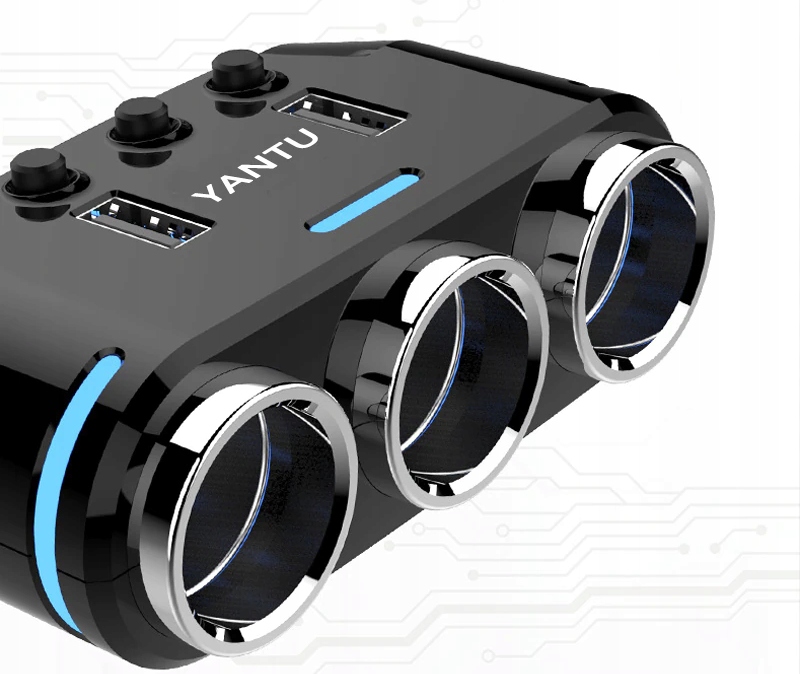 фото №7, Распределитель разъём прикуривателя woltomierz 2x usb