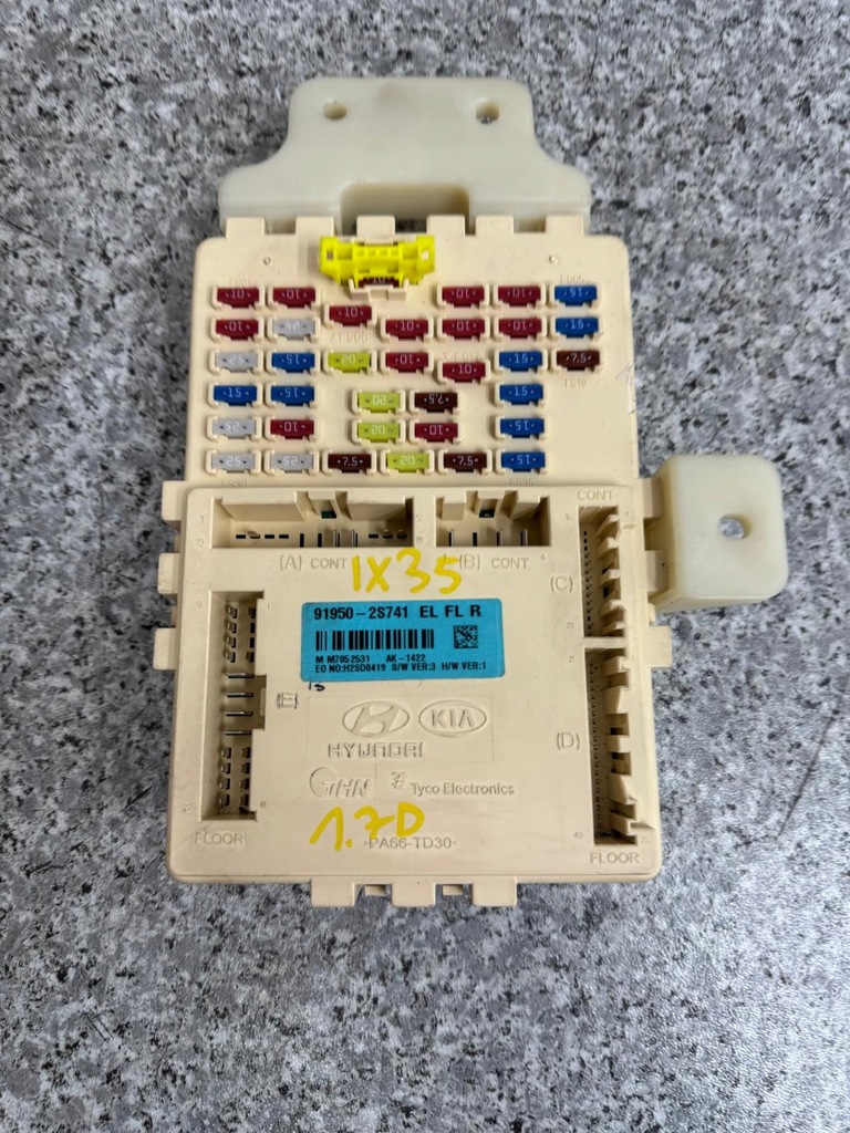 фото №5, Коробка предохранителей bsi hyundai ix35 2010-2015 91950-2s741 1.7 crdi