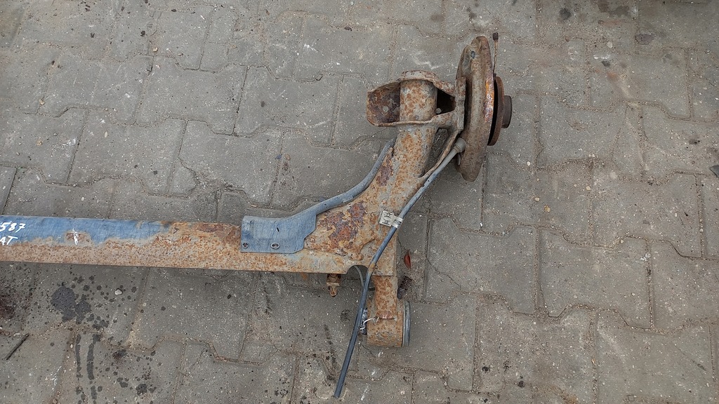 фото №4, Балка подвеска задняя seat ibiza 01r hb