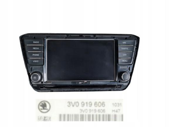 фото №1, Skoda superb iii дисплей экран радио 3v0919606