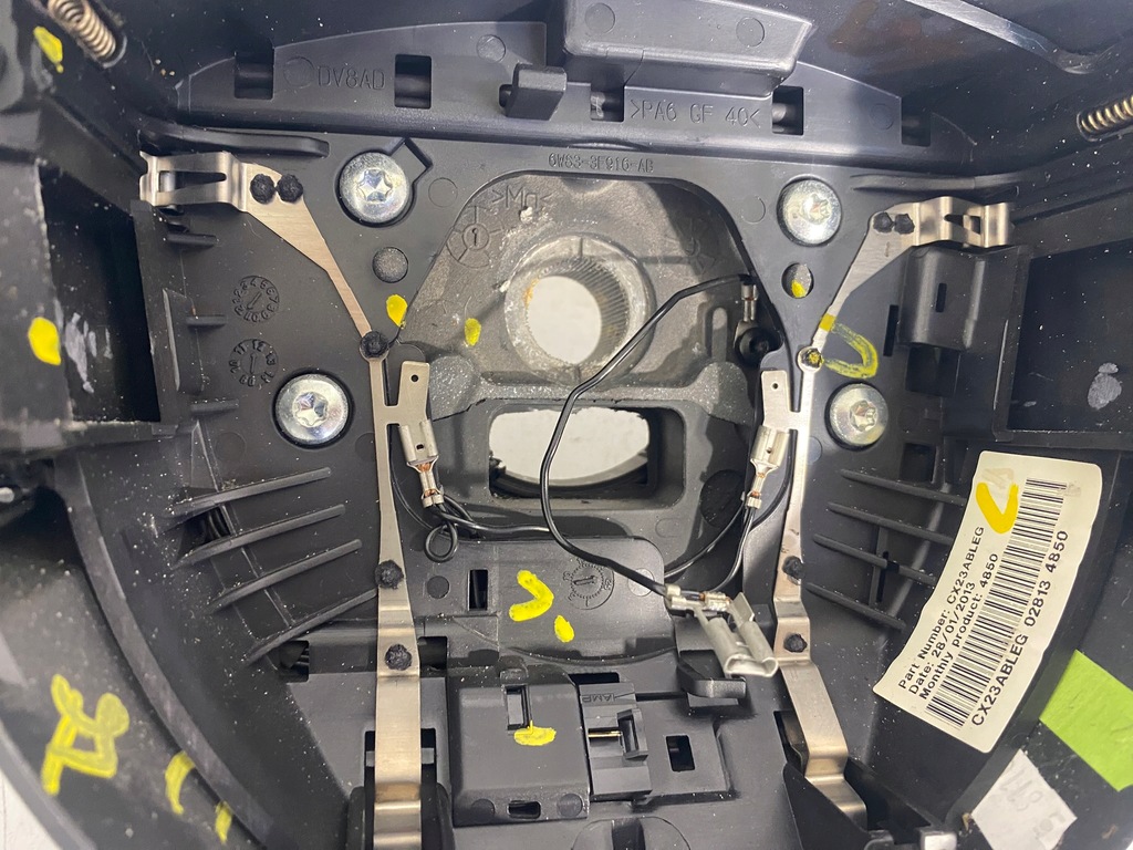 фото №8, Воздуховод лепестки переключения мультифункция jaguar xf x250 lift eu