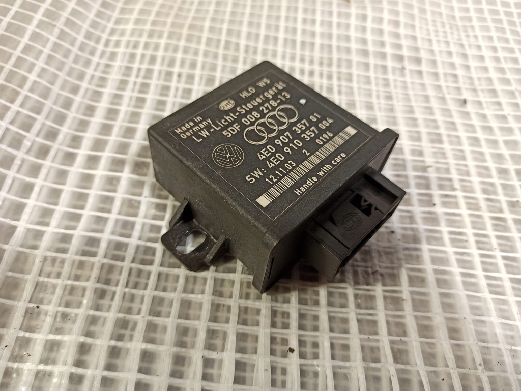 фото №1, Audi a8 d3 4e модуль блок керування світла 4e0907357