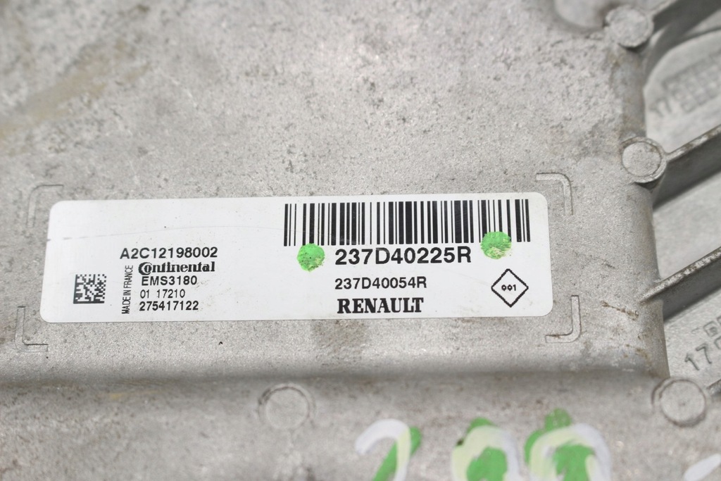 фото №7, Бортовой компьютер блок управления 237d40225r renault zoe