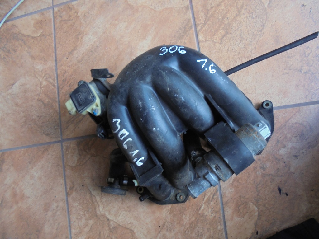 фото №1, Коллектор всасывающий peugeot 306 1.6