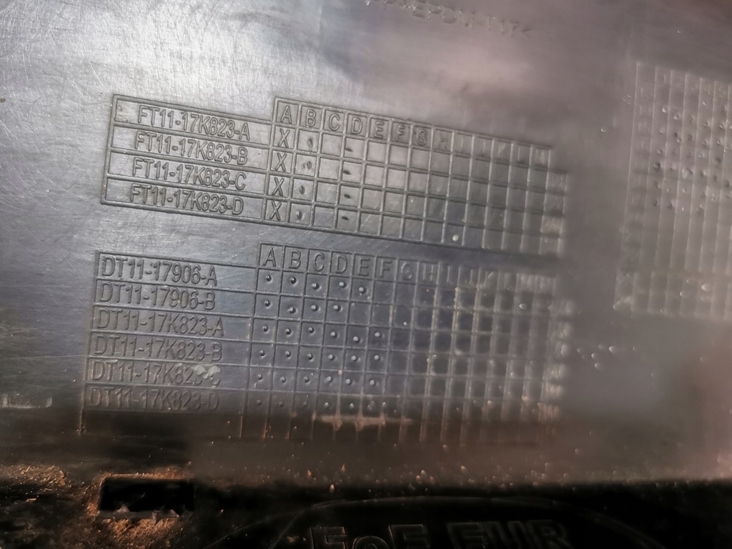 фото №13, Ford transit connect mk2 13- бампер задній задня