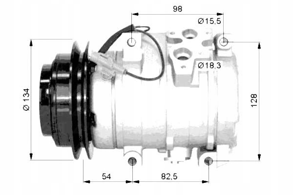 фото №1, Nrf компрессор компрессор кондиционера +gratisy