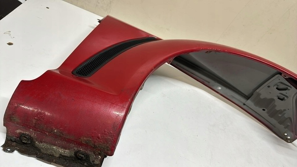 фото №3, Крыло mazda rx8 правый rx-8 красный цвет 27a