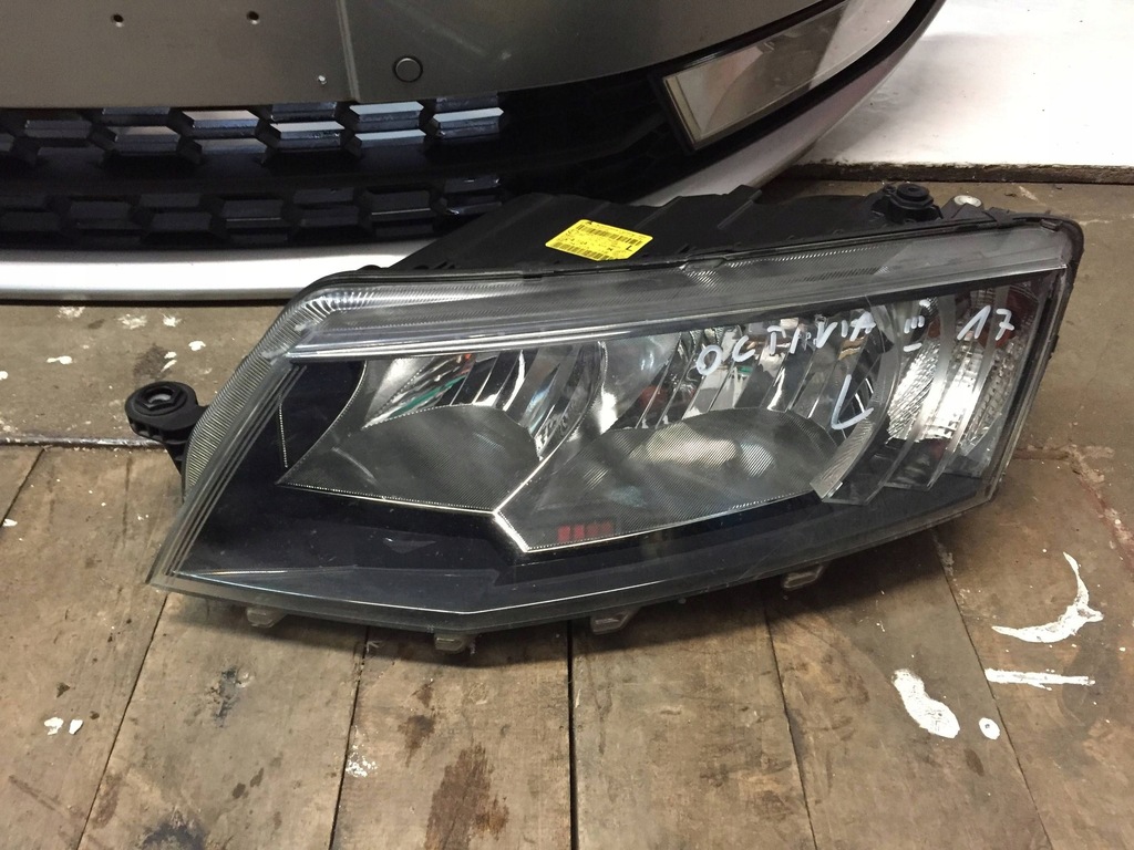 фото №6, Kompletny перед капот крила бампер pas skoda octavia iii 3 17r kod la7w