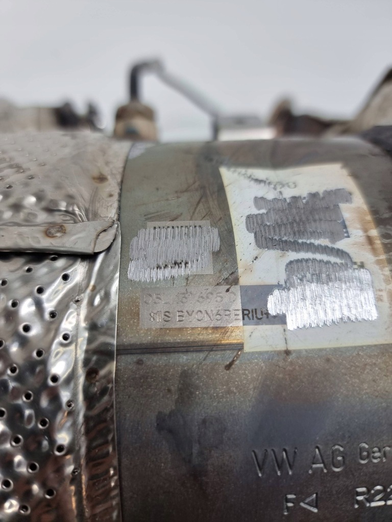 фото №6, Audi q5 sq5 2024 фільтр часток твердих каталізатор / fap / dpf