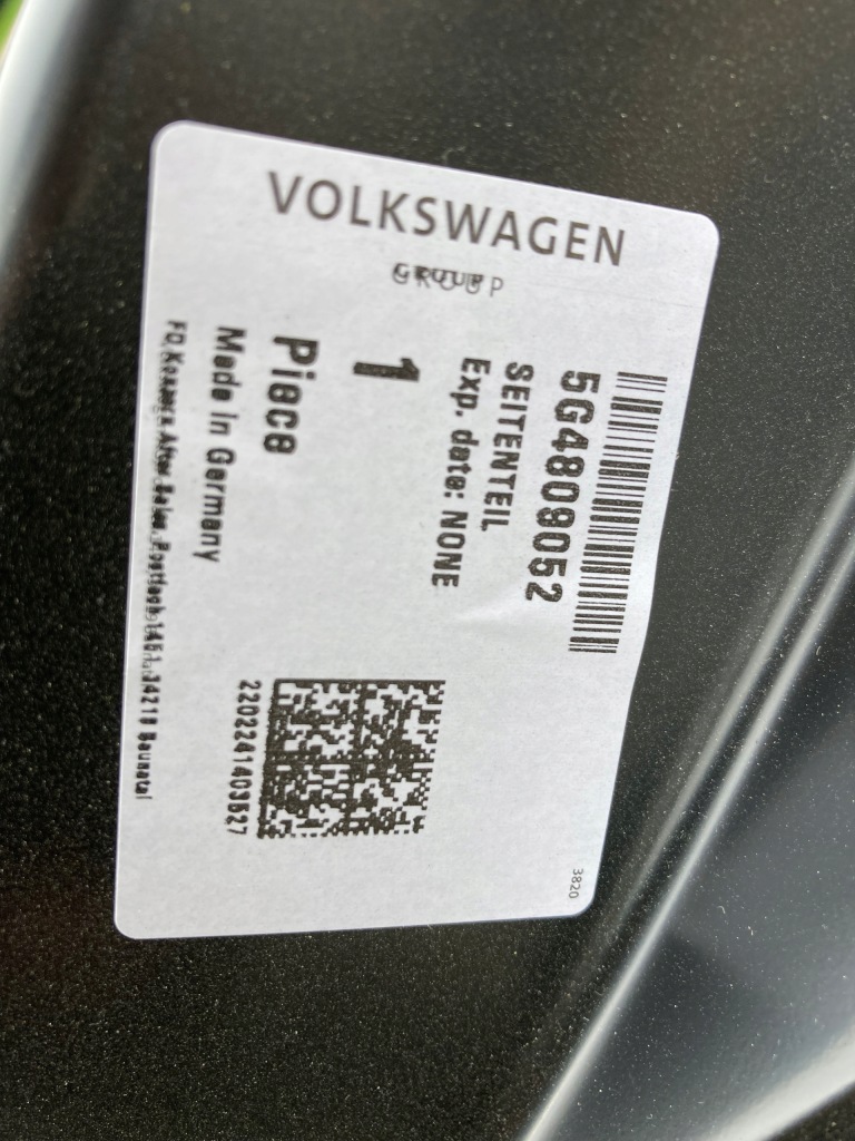 Купити Vw golf vii 5g4 поріг стовпчик  рама права