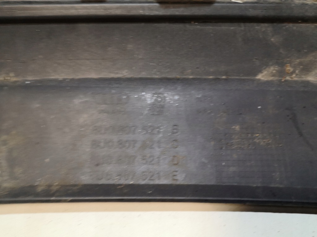 фото №8, Дифузор накладка бампера задня audi q3 8u0