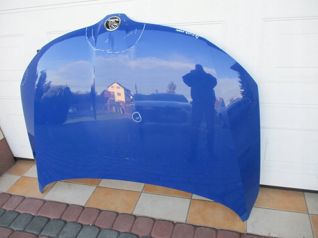 фото №3, Капот крышка двигателя skoda rapid