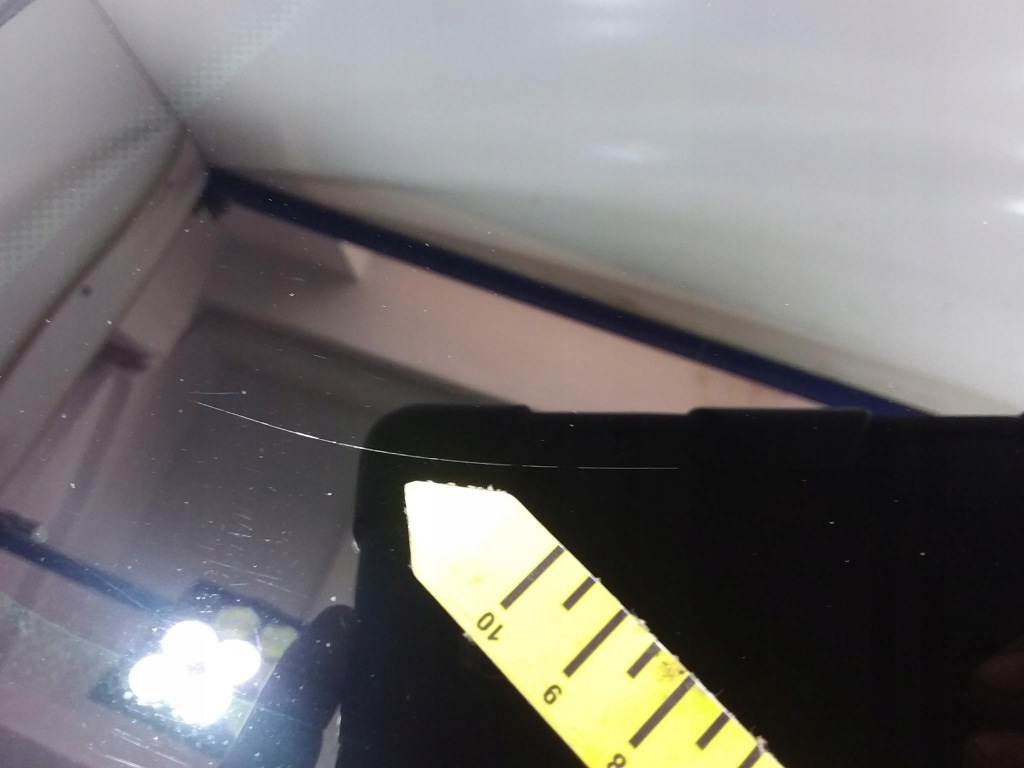 Vw touareg i стекло кузовная задняя правая 03 Оригинал