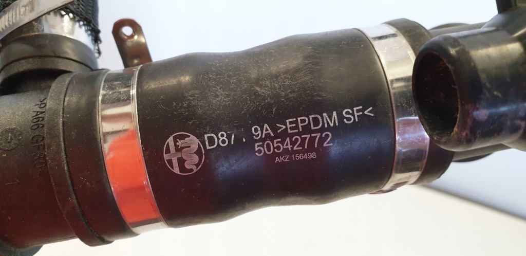 фото №12, Alfa romeo stelvio qv шланг радіатора 2.9 v6