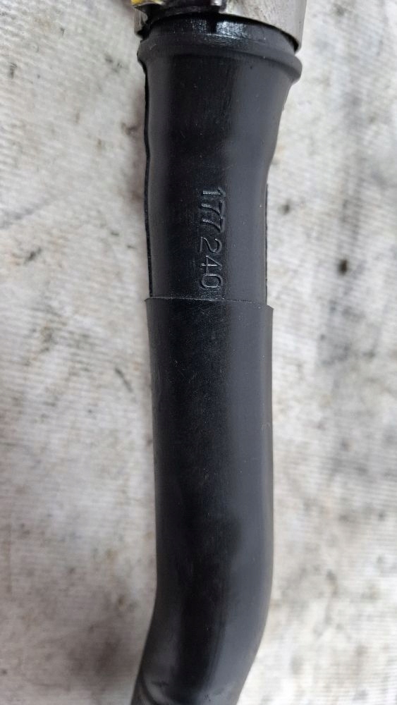 Труба впускний перед opel vectra c 177240 Зі Шроту