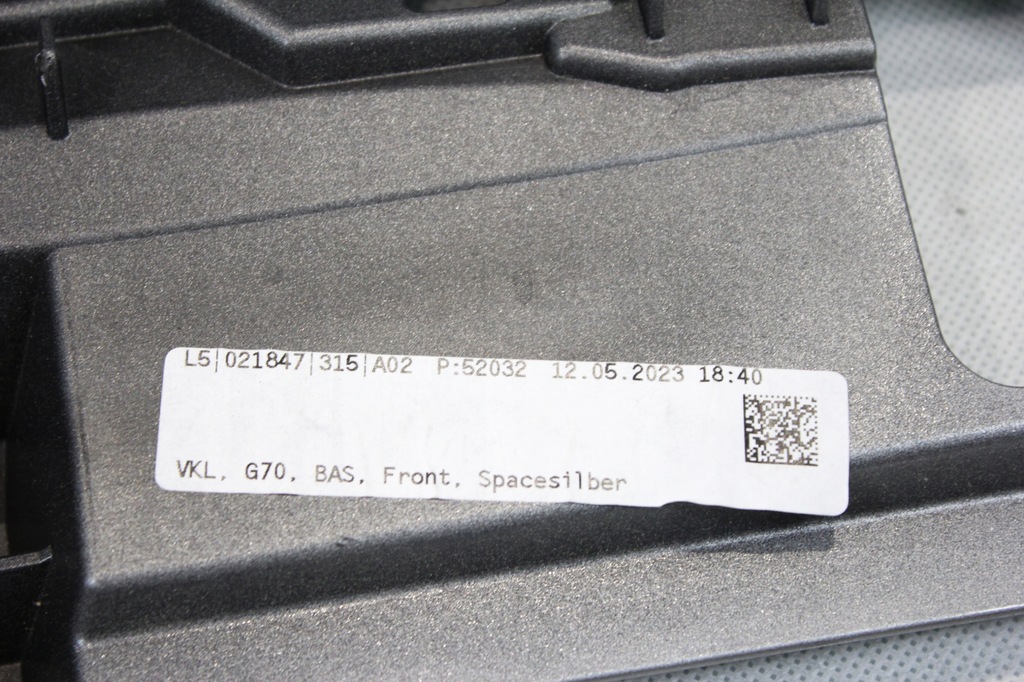 фото №13, Бампер перед bmw g70 eu c67 spacesilver