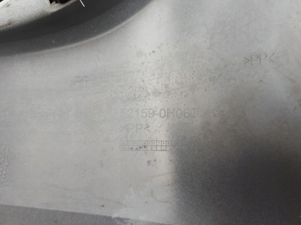 фото №12, Toyota aygo ii 2014-2018 14- бампер задний задняя