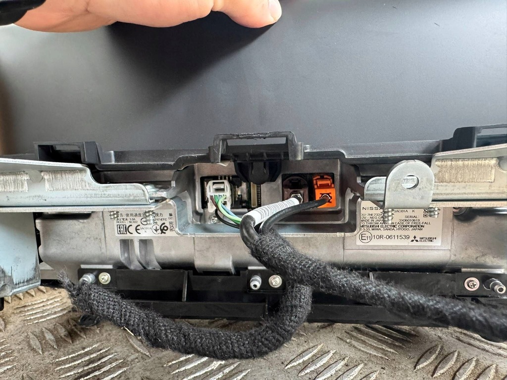 фото №7, Nissan qashqai iii j12 2021-2025 экран дисплей радио навигации