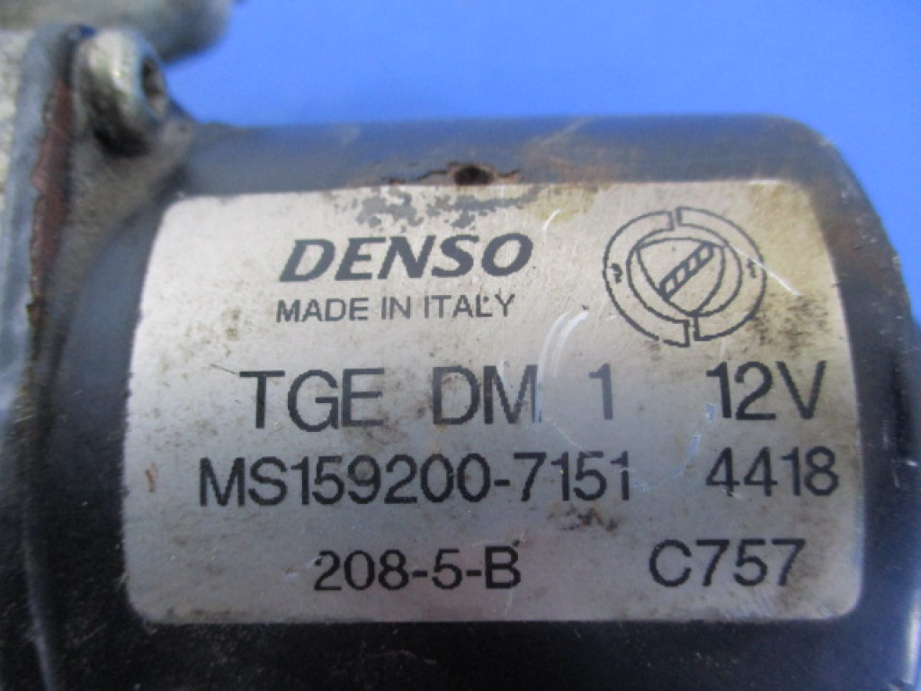 фото №5, Fiat panda ii двигатель дворник перед передних denso ms159200-7151