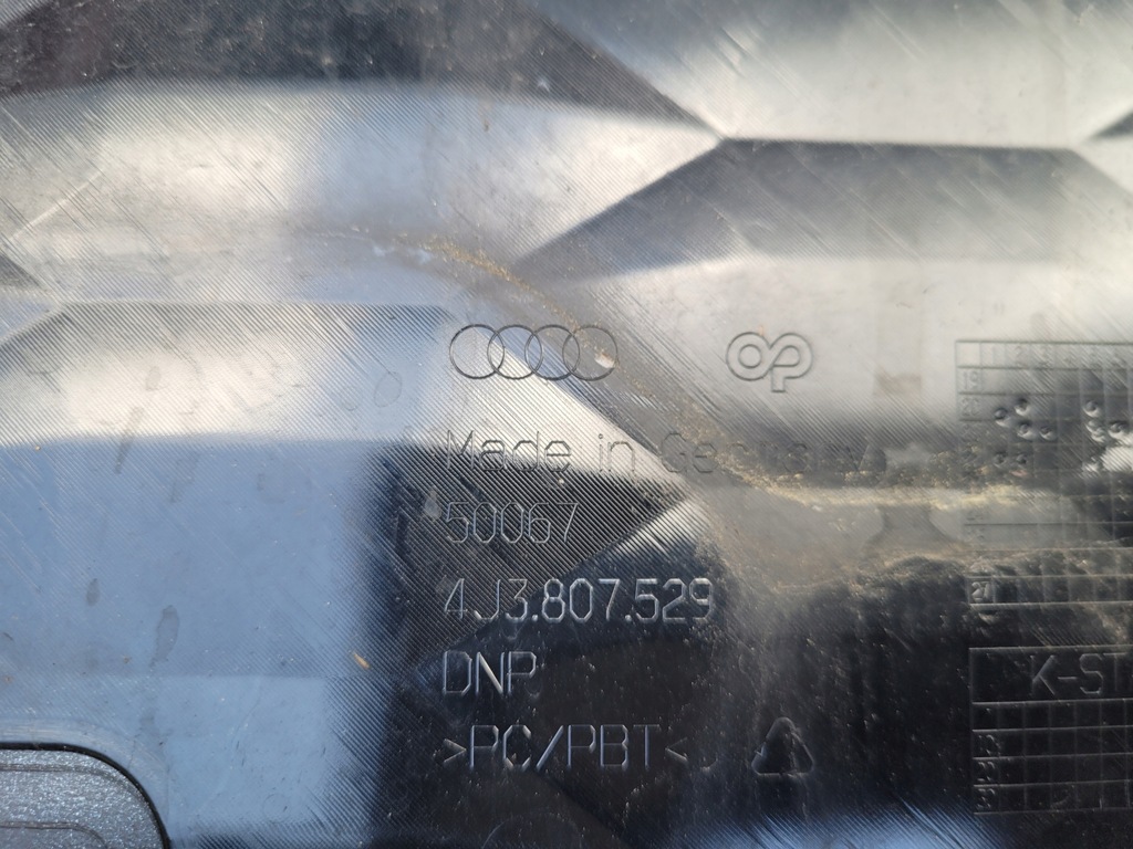 фото №9, Audi e-tron gt rs 4j3 20- бампер перед передний 4j3807529