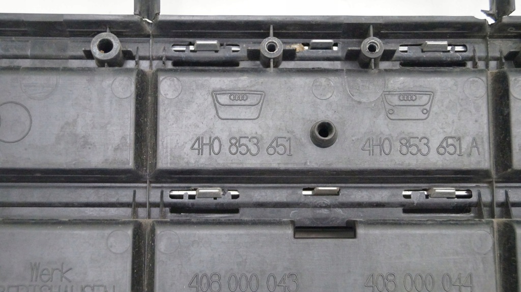 фото №6, Audi a8 d4 4h0 10-13 решітка радіатора решітка радіатора хром кронштейн