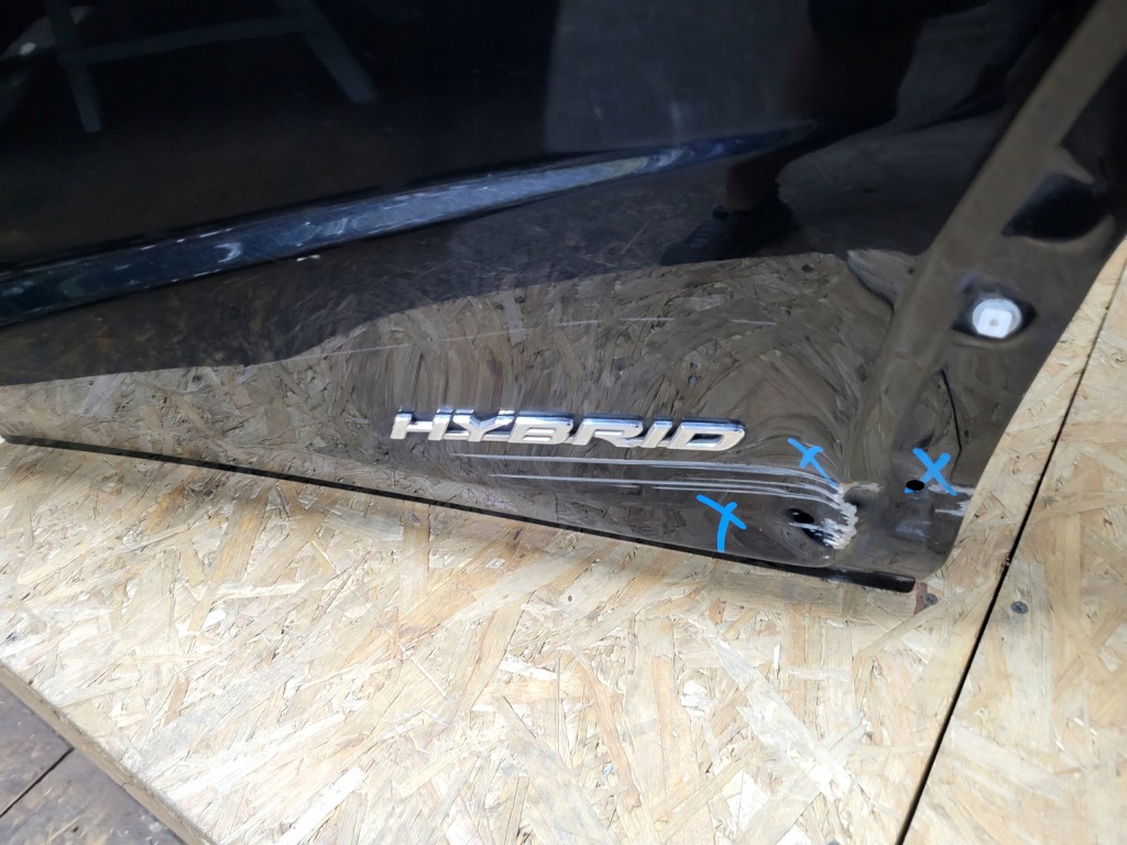 Toyota lexus rx iv 4 15-23r дверь задняя задняя левое с Разборки