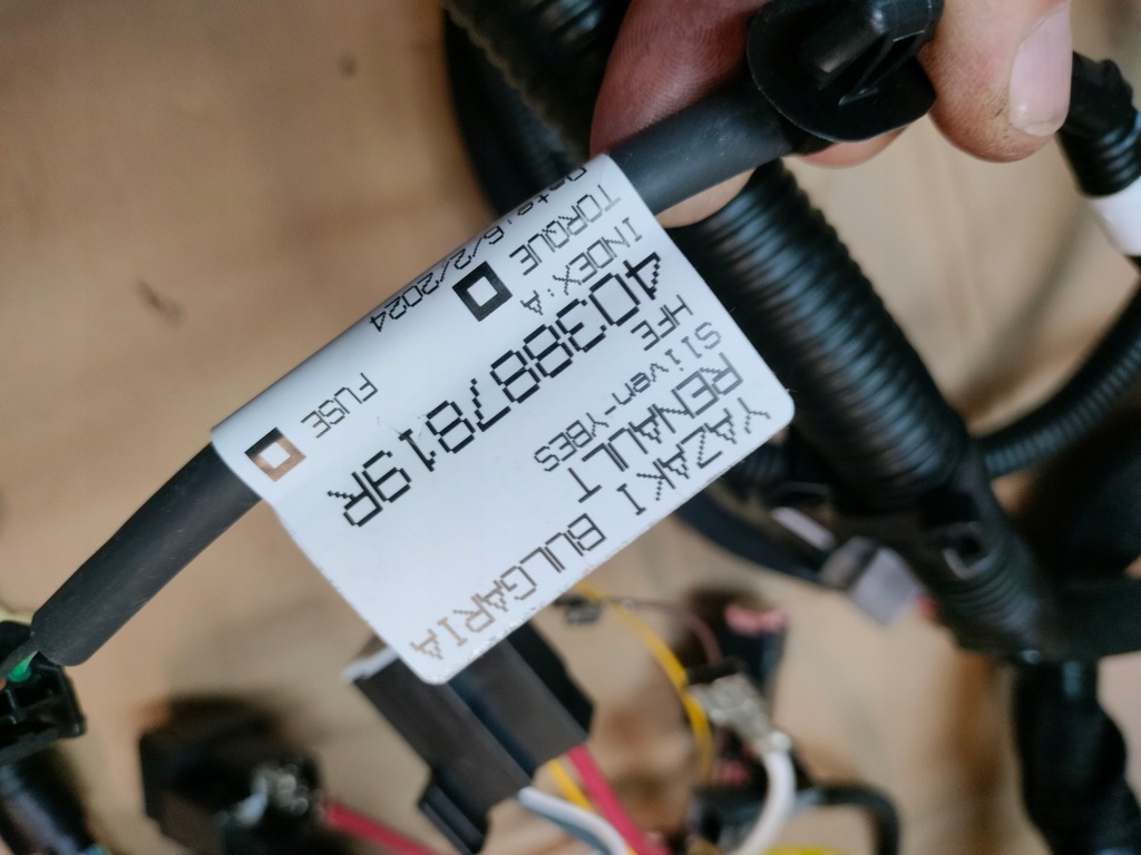 фото №4, Жгут двигателя renault kadjar оригинал nowa