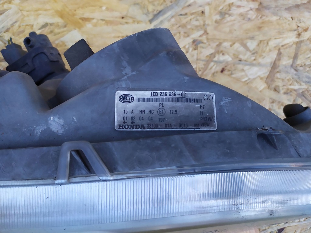 фото №2, Правая передняя правый фара honda accord vi